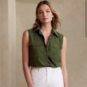 Banana Republic Factory Double Pocket Shirt